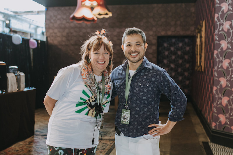 Andrea Kirby, Director, and Hung Lee, CEO of WorkShape.io, Curator/Editor of leading industry newsletter 'Recruiting Brainfood' and RecFest host for 2019