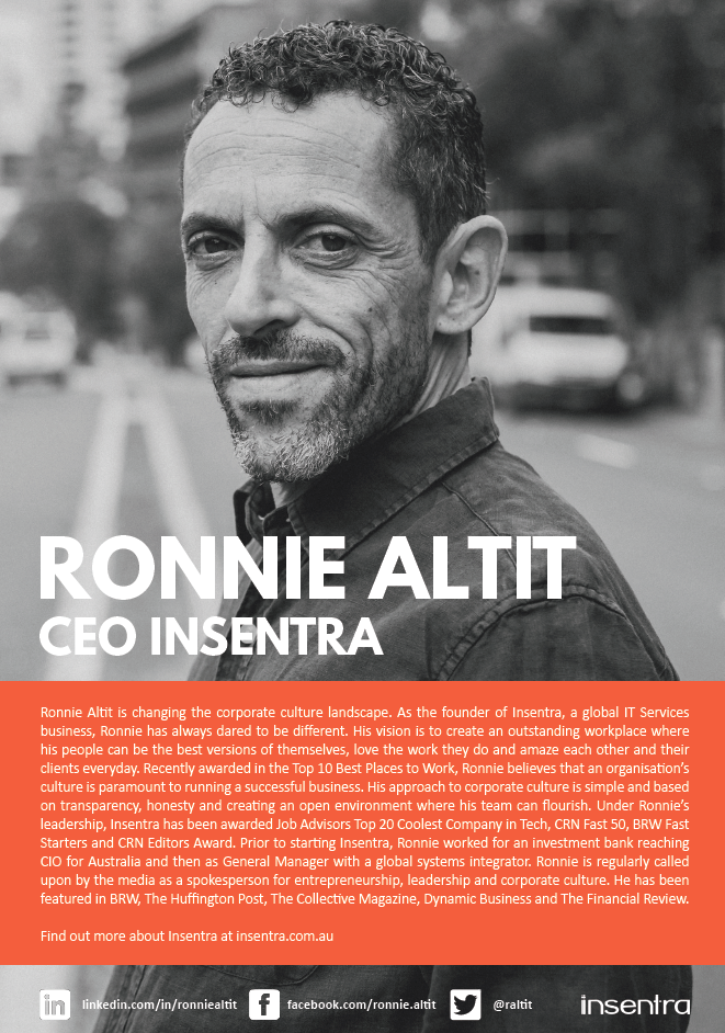 Ronnie Altit, CEO, InSentra