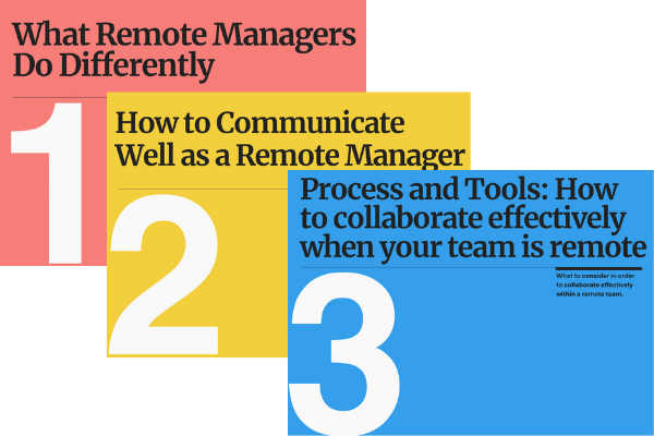 Know Your Team - A Guide to Managing Remote Teams 1
