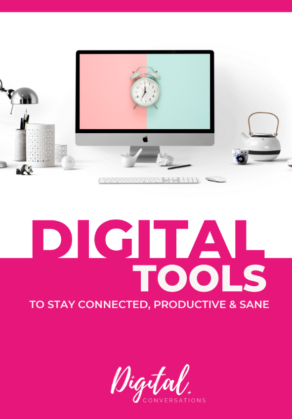 Tanya Williams - Digital Tools to keep you connected productive and sane 2