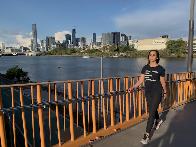 Andrea Davey, CEO of Scout Talent Group, participating in Step Forward 2