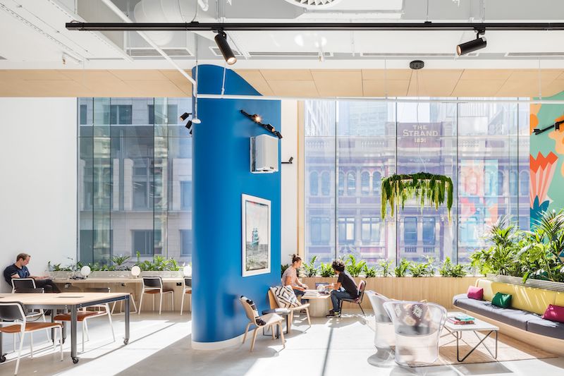 WeWork offices, 383 George Street, Sydney NSW
